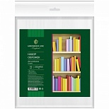Обложка для учебников Greenwich Line, 232x455мм, для учебников и книг, универсальная, Greenwich Line, цв. клапаны, 110мкм, 10шт. (GLD_11142Н)
