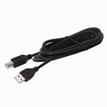 Кабель USB2.0 Sonnen Premium, USB-A (m) - USB-B (m), 1.5м, черный, 3шт. (513128)