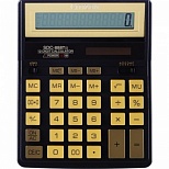 Калькулятор настольный Citizen SDC-888TII Gold (12-разрядный) черный/золотистый (SDC-888TII Gold)