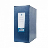 Короб архивный LITE (А4, 140мм, бумвинил, разобранный) синий