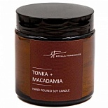 Свеча ароматическая ST Tonka Macadamia, 6x6x6см