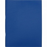 Тетрадь общая 80л, А4 (клетка, скрепка, обложка синяя, офсет)