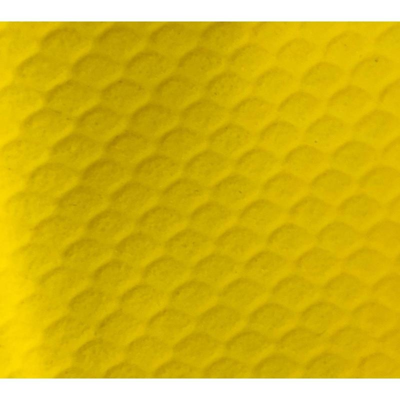 Перчатки латексные с хлопковым напылением, размер 7 (S), желтые, 1 пара, 12 уп.
