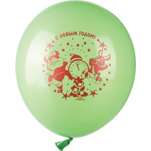 Воздушные шары Belbal С Новым годом 30см, 50шт.