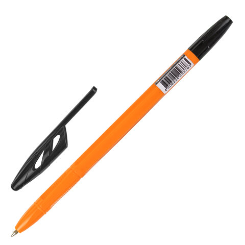 Ручка шариковая Brauberg Ultra Orange (0.35мм, черный цвет чернил) 50шт. (143563)