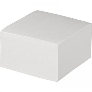 Блок-кубик для записей Attache, 90x90x50мм, белый