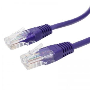 Патч-корд UTP Cablexpert PP12-3M/V, категория 5e, 3м, фиолетовый