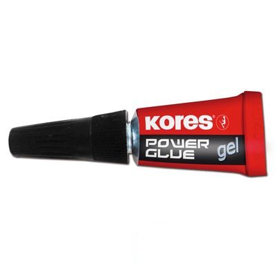 Клей универсальный Kores Power Glue, гель, 1г, 3шт. (26344), 24 уп.