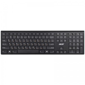 Набор клавиатура+мышь Acer OKR030 Wireless, USB, черный