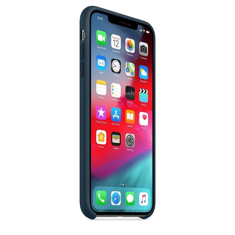 Чехол-накладка (клип-кейс) Apple Silicone Case для iPhone XS Max, тихий океан (MUJQ2ZM/A)