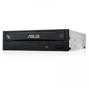 Оптический привод DVD-RW Asus DRW-24D5MT/BLK/B/AS, внутренний, SATA, черный