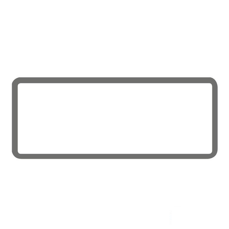 Этикетки самоклеящиеся Avery Zweckform NoPeel для инвентаризации (50x20мм, 5шт. на листе А4, 10 листов) белые с черной рамкой/текст