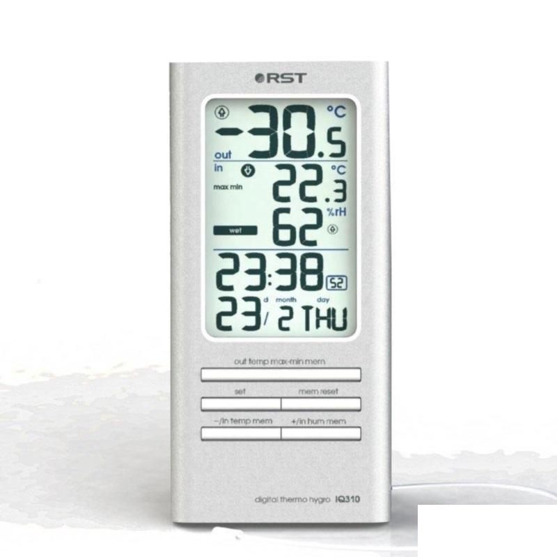 Термогигрометр RST 02310, серебристый