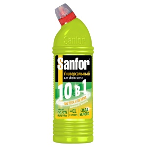 Чистящее средство универсальное Sanfor Universal "Лимонная свежесть", гель, 1л (8894)