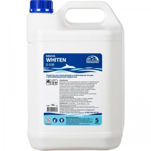 Промышленная химия Dolphin Imnova Whiten, 5л, средство для замачивания и отбеливания посуды, концентрат