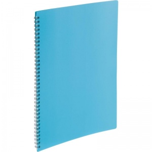 Папка файловая 10 вкладышей Attache Selection Black&Blue (А4, 10мм, пластик) синяя