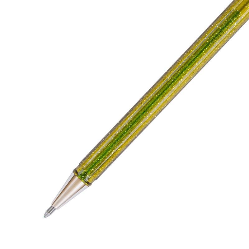 Ручка гелевая Pentel Hybrid Dual Metallic (1мм, хамелеон желтый/зеленый)