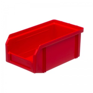 Ящик (лоток) универсальный Стелла-техник, полипропилен, 172х102х75мм, красный ударопрочный