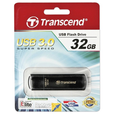 Флэш-диск USB 32Gb Transcend Jetflash 700, черный (TS32GJF700)
