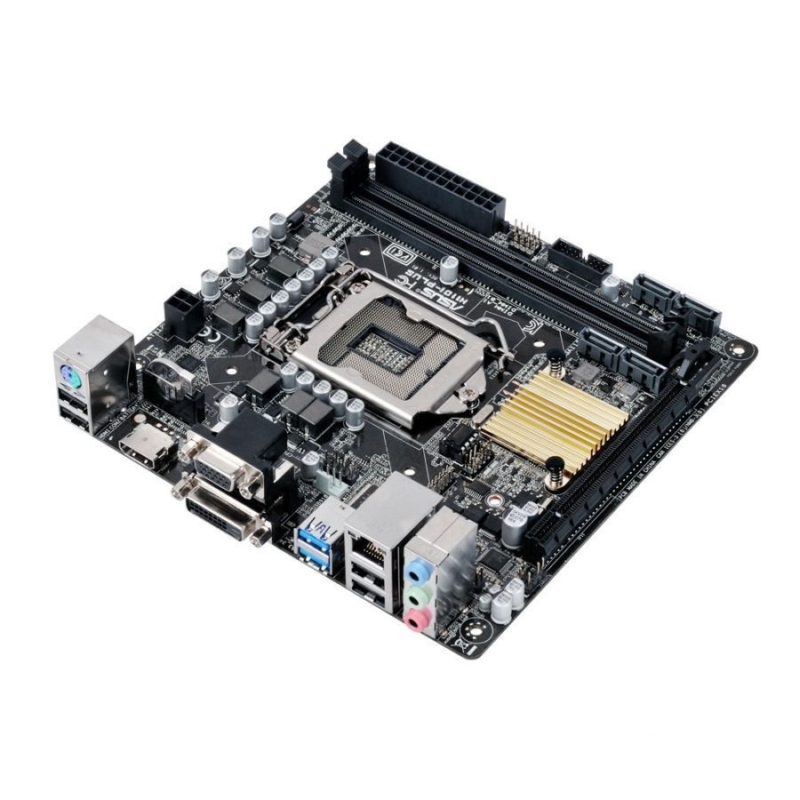 Материнская плата mini-ITX Asus H110I-PLUS, LGA 1151, Retail (H110I-PLUS)