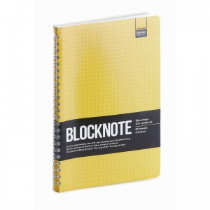 Бизнес-блокнот А5 Альт "Active-book", 60 листов, клетка, спираль, ламинированный картон (4 вида) (3-60-482), 3шт.
