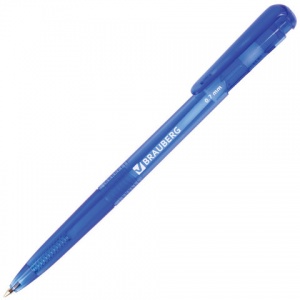 Ручка шариковая автоматическая Brauberg Dialog (0.35мм, синий цвет чернил) 1шт. (141509)