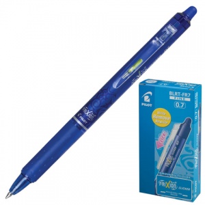 Ручка гелевая стираемая Pilot Frixion Clicker (0.35мм, синяя, автоматическая) 12шт. (BLRT-FR-7-L)