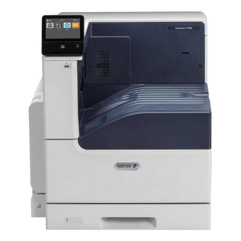 Принтер лазерный цветной Xerox VersaLink C7000N, белый, USB/LAN