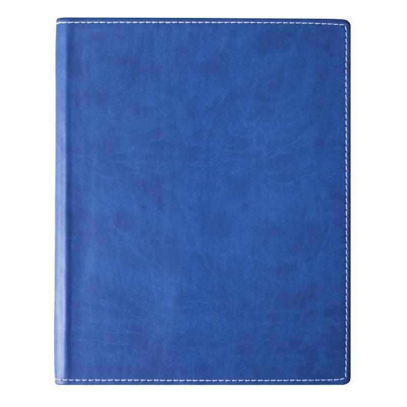 Бизнес-тетрадь А5 Attache Клэр, 120 листов, клетка, на сшивке, синяя