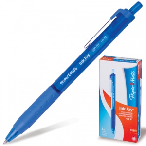 Ручка шариковая автоматическая Paper Mate InkJoy 300 RT (0.4мм, синий цвет чернил) 1шт. (S0959920)