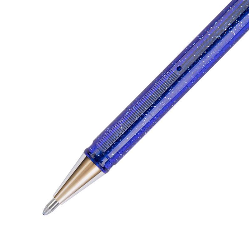 Ручка гелевая Pentel Hybrid Dual Metallic (1мм, хамелеон синий/золотистый) 12шт.