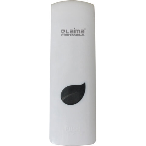 Диспенсер для жидкого мыла Лайма Professional ECO, наливной 380мл, ABS-пластик, белый (607331)