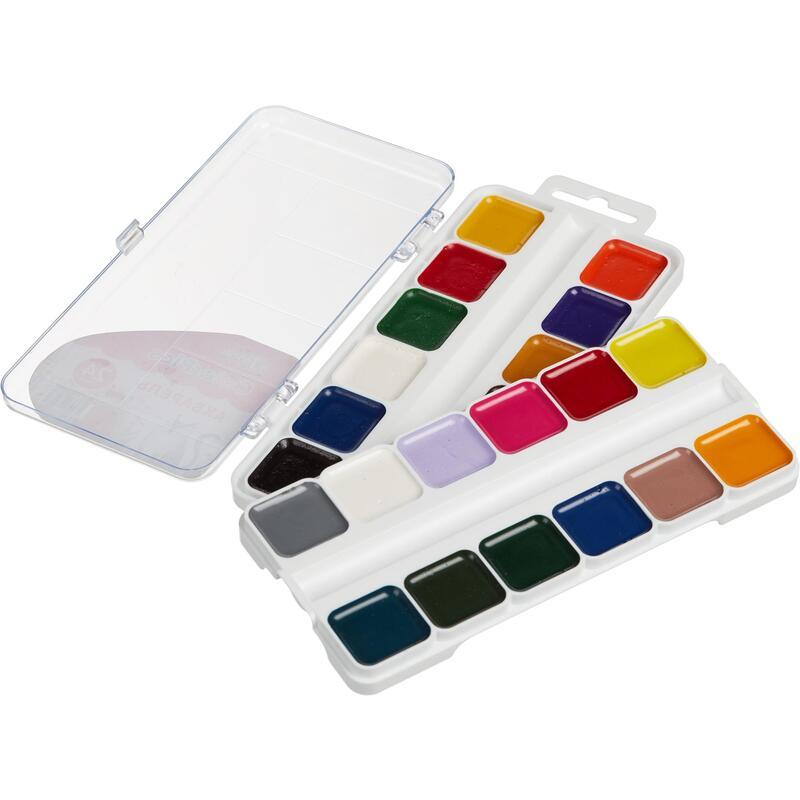 Краски акварельные медовые 24 цвета №1 School ColorPics