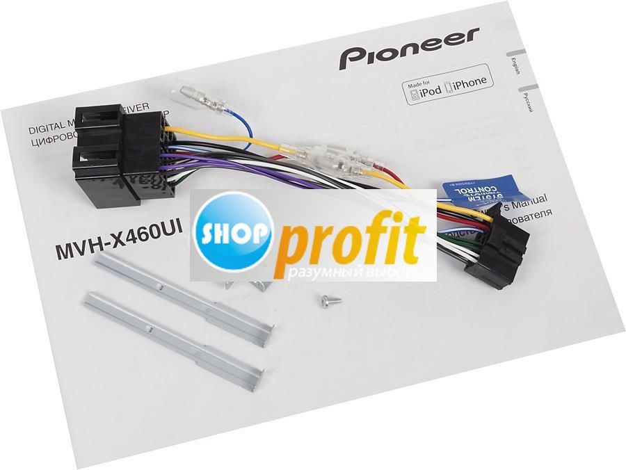 Автомагнитола Pioneer MVH-X460UI, USB (MVH-X460UI)