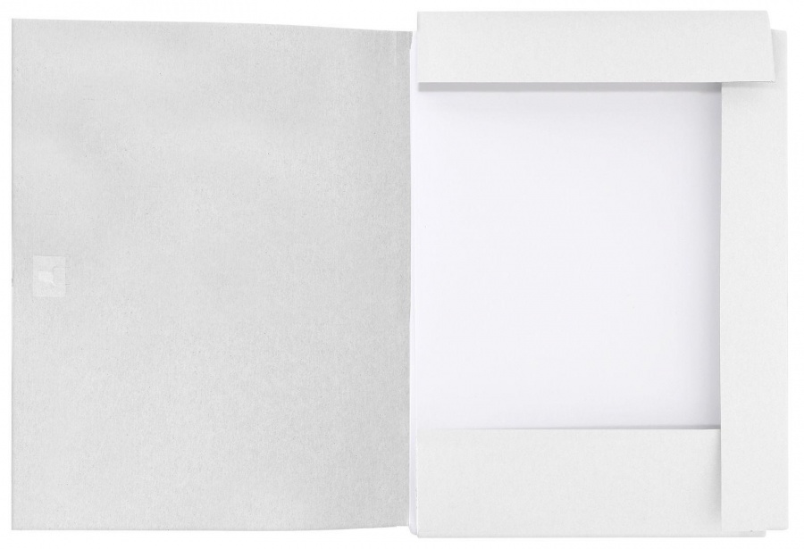 Папка архивная с завязками inФОРМАТ (А4, мелованный картон) белая, 120шт.