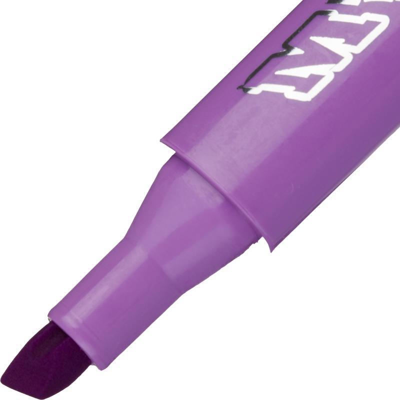 Маркер-текстовыделитель M&G (1-5мм, фиолетовый), 12шт.