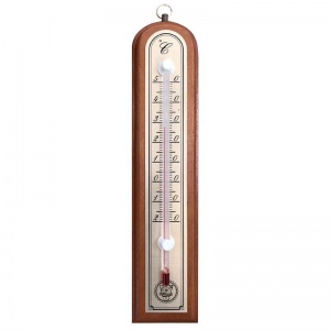 Термометр комнатный деревянный (без ртути)