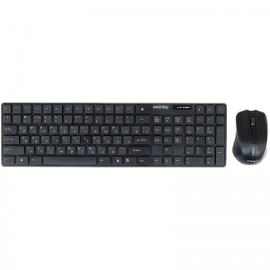 Набор клавиатура+мышь SmartBuy ONE 229352AG, беспроводной, черный (SBC-229352AG-K)