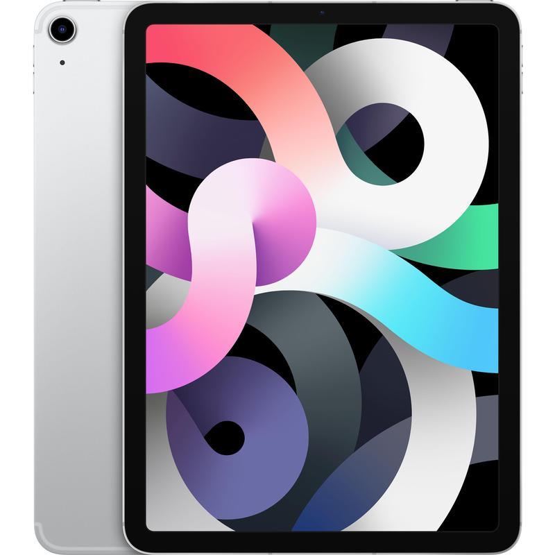 Планшет Apple iPad Air 10.9 (2020) Wi-Fi + Cellular 64Гб, серебристый (MYGX2RU/A)
