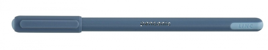 Ручка шариковая Linc Pentonic Frost (0.35мм, синий цвет чернил, голубой круглый корпус, игольчатый наконечник) 10шт.