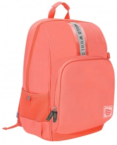 Рюкзак школьный schoolФОРМАТ Pink one, модель Антигравитация, мягкий каркас, односекционный, 37х26х15см, 14л, для девочек