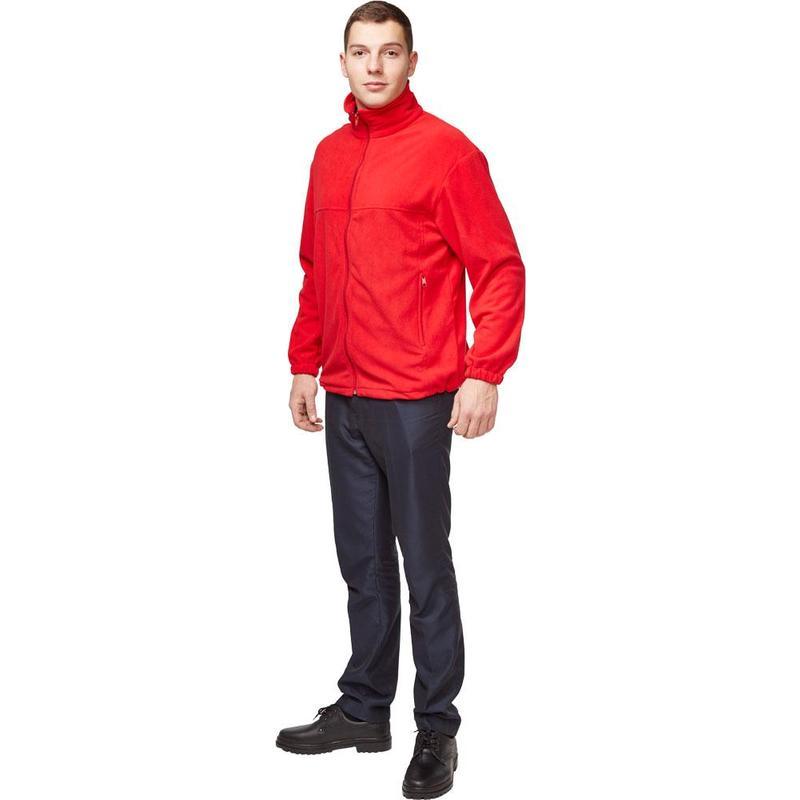 Спец.одежда летняя Толстовка флис, 190 г/м2, красный, размер XL
