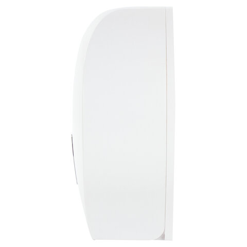 Диспенсер для туалетной бумаги рулонной Лайма Professional Eco T2, пластик, белый (606682)