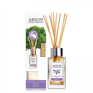 Аромадиффузор с палочками Areon Home perfume sticks Пачули/лаванда/ваниль 85мл