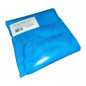Тряпка для мытья пола, микрофибра, 80х100 см синяя 180 г/кв.м