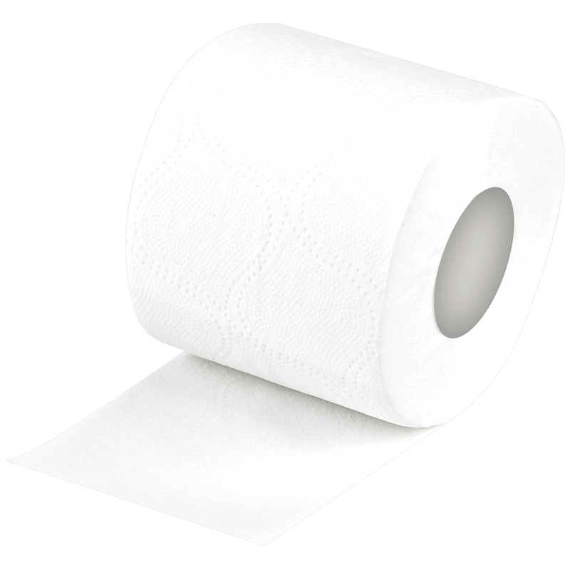 Бумага туалетная 2-слойная OfficeClean, белая, 28.5м, 8 рул/уп (325789)
