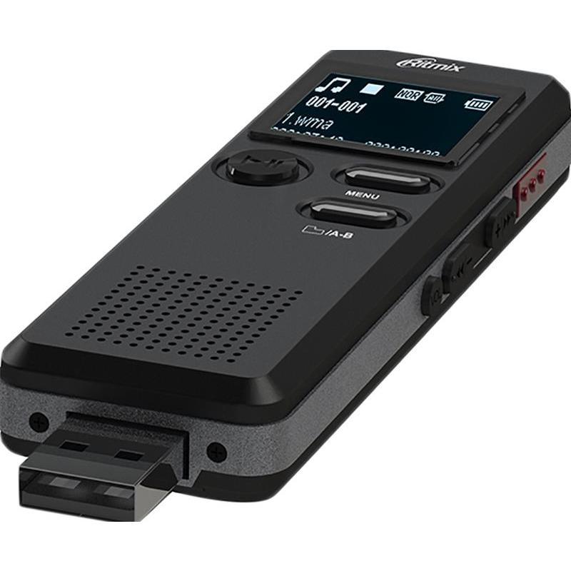Диктофон цифровой Ritmix RR-610, 8Gb