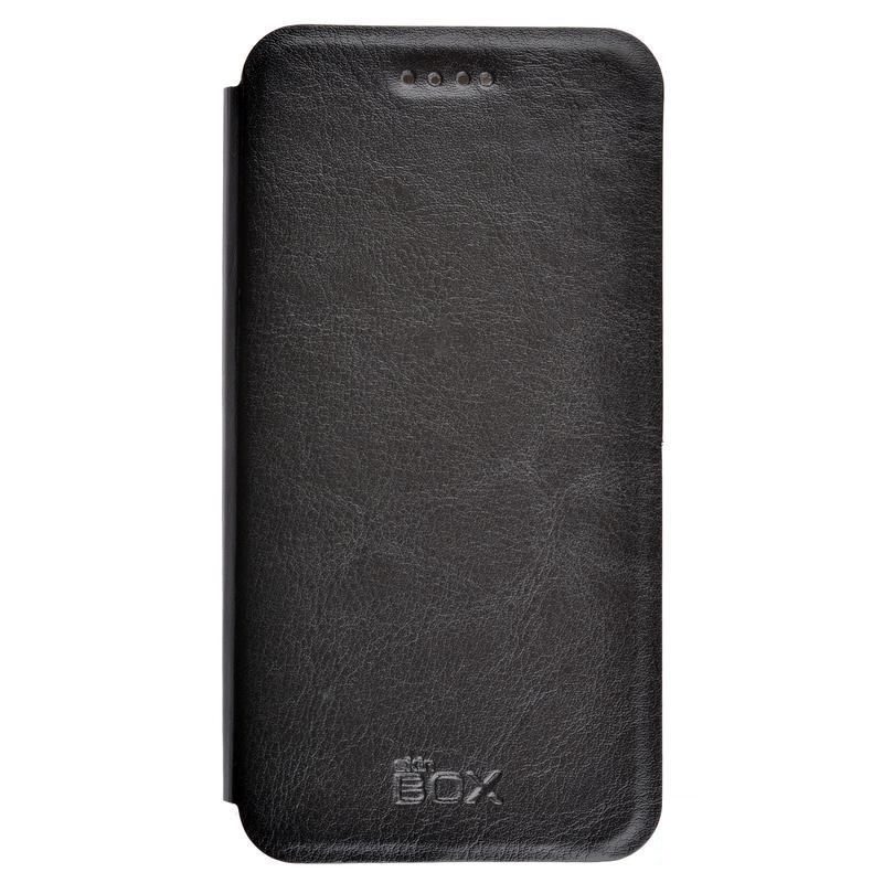 Чехол-книжка skinBOX для iPhone 7, черный