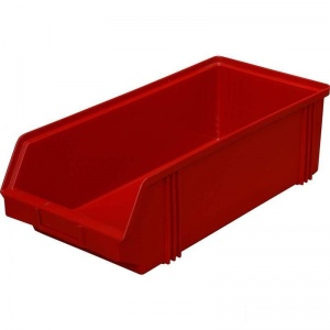 Ящик (лоток) универсальный, полипропилен, 500x230x150мм, красный