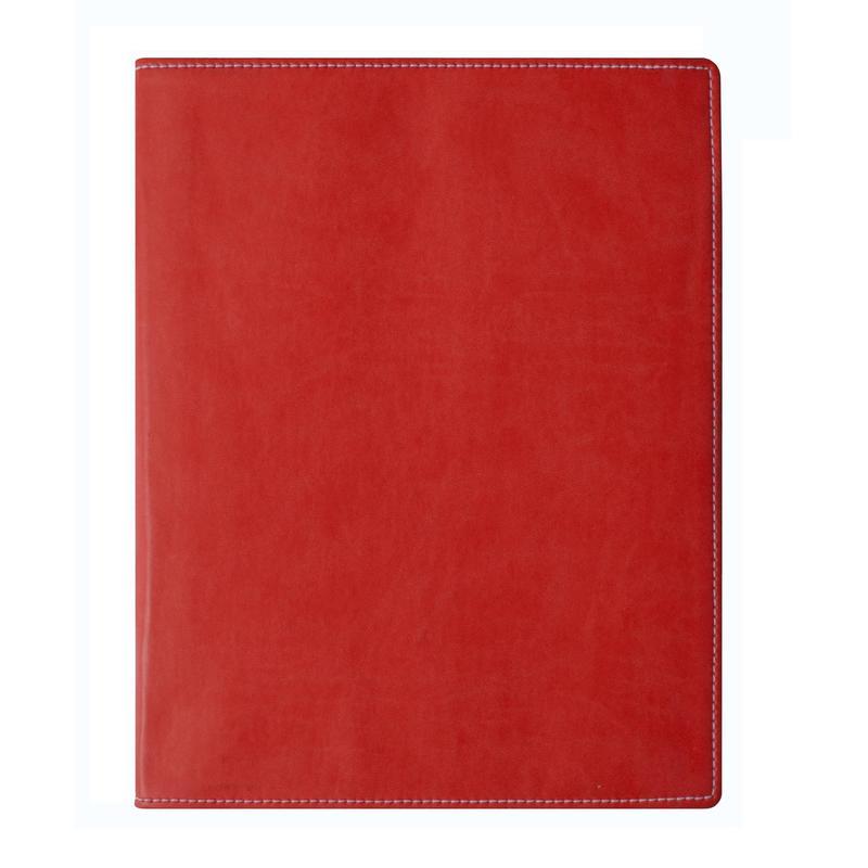 Бизнес-тетрадь А4 Attache Клэр, 96 листов, клетка, на сшивке, красная